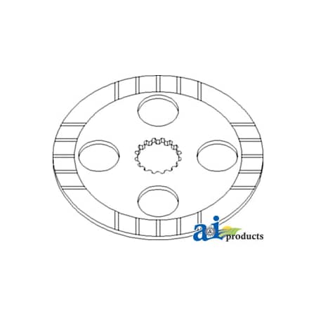 A & I Products Disc, Brake 6.8" x6.8" x0.2" A-SBA328110161